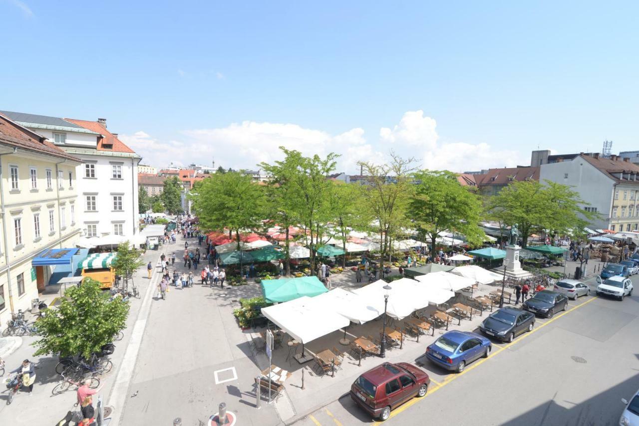 River Side Central Market Lublaň Exteriér fotografie